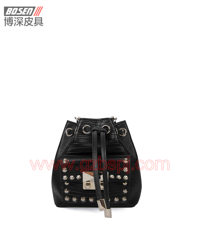 女斜挎包|女包OEM|真皮單肩包|頭層牛皮|廣州皮具廠(chǎng) BSWS014001