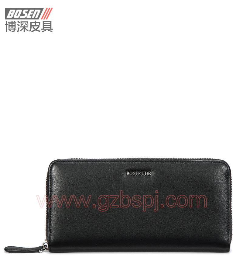 廣州皮具廠|皮具加工廠|OEM|拉鏈包|錢(qián)包 BSLW004002